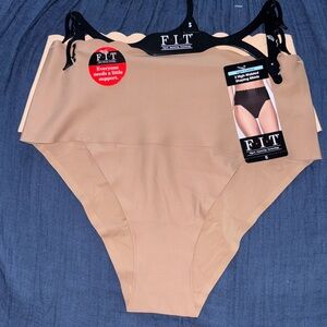 🌴F.I.T. Figure Improving Technology Women High-Waisted Shaping Bikinis 2 pack S